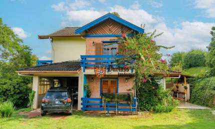 Chácara com 4 dormitórios à venda, 5850 m² por R$ 750.000,00 - Parque da Ferradura - Campos do Jordão/SP