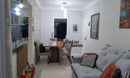 Apartamento com 2 dormitórios à venda, 60 m² por R$ 490.000,00 - Vila Tupi - Praia Grande/SP