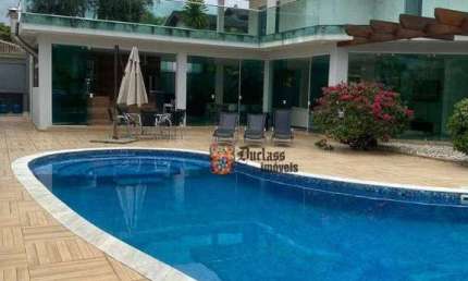 Sobrado com 5 dormitórios à venda, 700 m² por R$ 5.200.000,00 - Condomínio Hanga Roa - Bertioga/SP