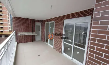 Apartamento com 2 dormitórios à venda, 94 m² por R$ 690.000,00 - Canto do Forte - Praia Grande/SP