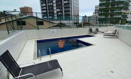 Apartamento com 2 dormitórios à venda, 72 m² por R$ 450.000 - Guilhermina - Praia Grande/SP