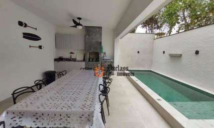 Sobrado com 4 dormitórios à venda, 290 m² por R$ 1.600.000 - Enseada - Guarujá/SP