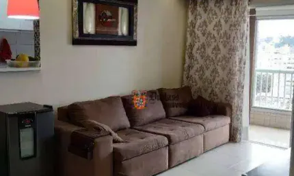 Apartamento com 3 dormitórios à venda, 93 m² por R$ 850.000 - Encruzilhada - Santos/SP