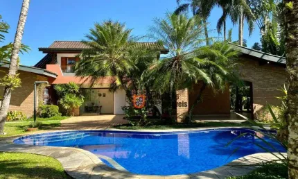 Sobrado com 5 suítes à venda, 370 m² por R$ 5.200.000 - Praia do Lázaro - Ubatuba/SP