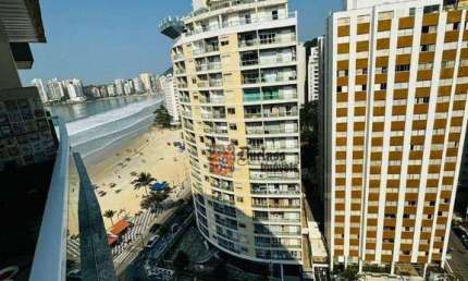 Apartamento com 2 dormitórios à venda, 68 m² por R$ 420.000 - Pitangueiras - Guarujá/SP