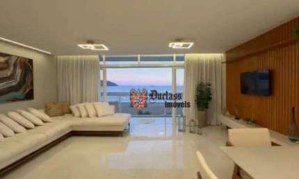 Apartamento com 3 dormitórios à venda, 147 m² por R$ 2.500.000,00 - Gonzaga - Santos/SP
