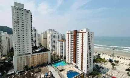 Apartamento com 4 dormitórios à venda, 136 m² por R$ 585.000 - Pitangueiras - Guarujá/SP