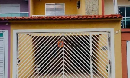 Sobrado com 3 dormitórios à venda, 175 m² por R$ 945.000 - Vila América - Santo André/SP