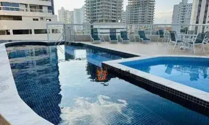 Apartamento com 1 dormitório à venda, 50 m² por R$ 360.000,00 - Vila Guilhermina - Praia Grande/SP