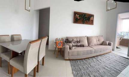 Apartamento com 2 dormitórios à venda, 70 m² por R$ 530.000,00 - Aviação - Praia Grande/SP