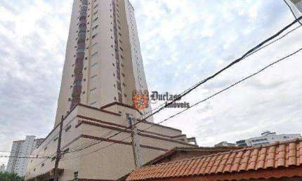 Apartamento com 2 dormitórios à venda, 48 m² por R$ 300.000,00 - Caiçara - Praia Grande/SP