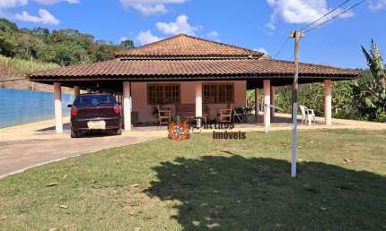 Sítio com 4 suítes à venda, 57000 m² por R$ 1.590.000 - Estiva do Agudos - Bragança Paulista/SP