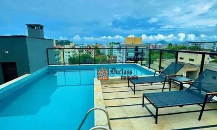 Apartamento com 2 suítes à venda, 77 m² por r$ 1.060.000 - itaguá - ubatuba/sp