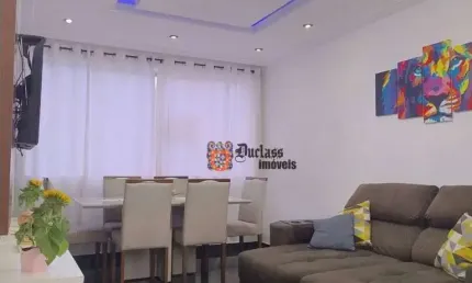 Apartamento com 2 dormitórios à venda, 63 m² por R$ 361.600 - Centro - São Vicente/SP