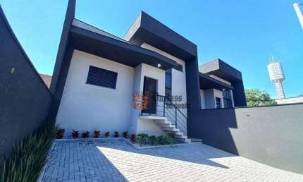 Casa com 3 dormitórios à venda, 111 m² por R$ 830.000,00 - Parque Rio Abaixo - Atibaia/SP