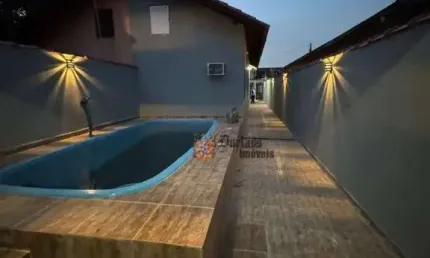 Casa com 2 dormitórios à venda, 65 m² por R$ 300.000 - Balneário Santista - Itanhaém/SP