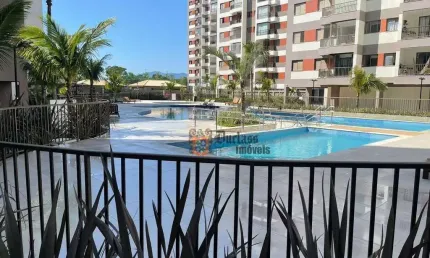 Apartamento com 2 dormitórios à venda, 56 m² por r$ 500.000 - martim de sá - caraguatatuba/sp