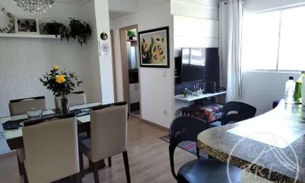 Apartamento a venda em nossa senhora do rosário, dois dormitórios, garagem