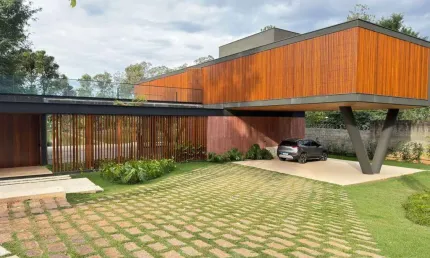 Magnifico imóvel moderno alto padrão à venda no Condomínio Lago Azul, em Araçoiaba da Serra/SP