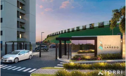 Apartamento com suíte e espaço garden a venda no condomínio residencial vila laredo, na vila lucy em sorocaba/sp