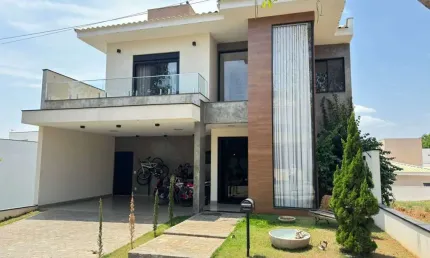 Casa a venda no condomínio ibiti reserva, localizado na cidade de sorocaba/sp.
