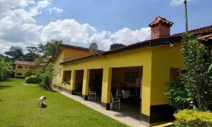 Chácara com 7 dormitórios à venda, 1600 m² por r$ 850.000,00 - centro - araçoiaba da serra/sp