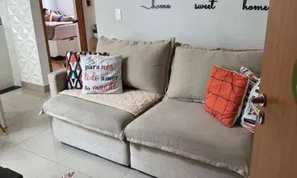 Apartamento mobiliado à venda no condomínio residencial santinni em, sorocaba/sp