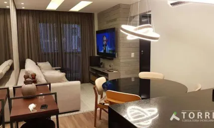 Apartamento Mobiliado à venda no Condomínio Residencial Paris, em Sorocaba/SP