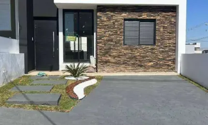 Casa com 3 à venda condomínio horto florestal villagio, no bairro são bento, em sorocaba/sp