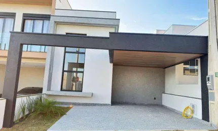 Casa com piscina à venda no condomínio horto florestal villagio, sorocaba/sp