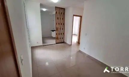 Apartamento com 1 quarto para alugar, no condomínio Serra do Horto, no Bairro Caguaçu, em Sorocaba – SP