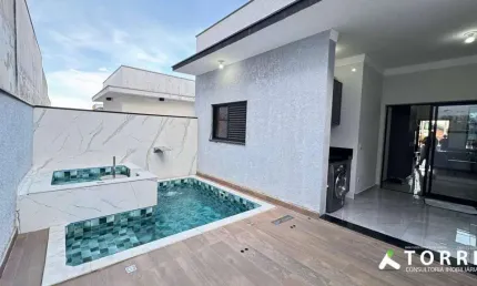 Casa com 3 Quartos à venda, no Condomínio Santinon, no Bairro Caguaçu, em Sorocaba - SP