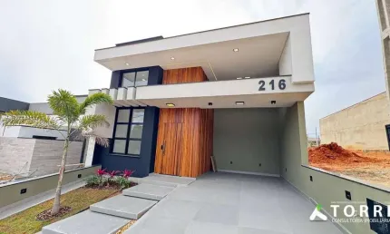 Casa com 3 quartos à venda, no condomínio reserva ipanema, no bairro jardim novo horizonte em sorocaba - sp