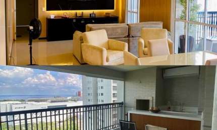 Apartamento com 3 quartos para alugar na Avenida Coronel Teixeira, 6225, Ponta Negra, Manaus, 169 m2 por R$ 10.000
