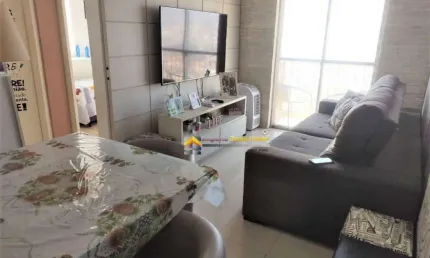 Apartamento todo mobiliado com 2 dormitórios, 1 vaga de garagem à venda, 51 m² por R$ 330.000 - Cangaíba - São Paulo/SP