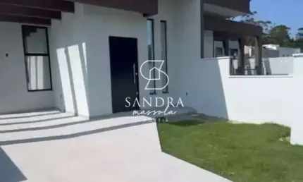 Casa em construção com escritura pública à venda no bairro são joão do rio vermelho - florianópolis/sc