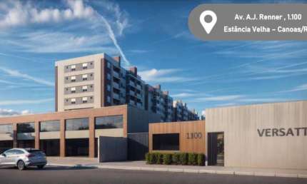 Apartamentos de 2 dormitórios com sacada e churraqueira, no bairro Estância Velha - Canoas