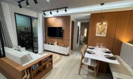 Excelente lançamento de apartamentos de 2 dormitórios com suíte e sacada com churrasqueira no bairro Igara