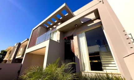 Impecável sobrado mobiliado de alto padrão com 212,73 m² privativos em canoas!