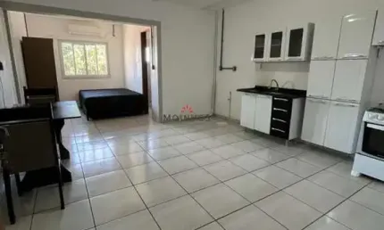 Kitnet com 26m2, 1 vaga de garagem no bairro igara em canoas