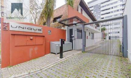 Apto mobiliado, 1 quarto, sacada, 1 vaga - Ed Unique - Alto da Glória - Curitiba/PR