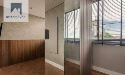 Studio com vaga mobiliado no Agua Verde - Curitiba para Venda