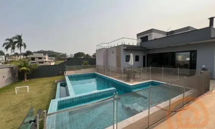 Casa com 4 dormitórios à venda, 350 m² por r$ 2.900.000,00 - residencial dos lagos - itupeva/sp