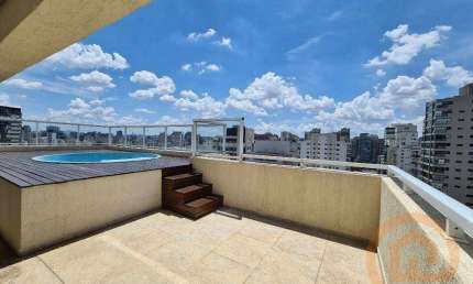 Cobertura com 4 dormitórios à venda, 234 m² por R$ 3.250.000,00 - Moema - São Paulo/SP