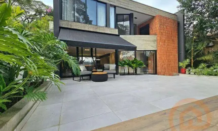 Espetacular casa com 3 suítes a  venda, 408 m² por R$ 5.850.000 - Brooklin - São Paulo/SP