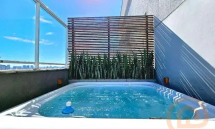 Cobertura com 3 suítes à venda, 230 m² por R$ 4.400.000 - Brooklin - São Paulo/SP