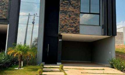 Casa com 3 dormitórios, sendo 1 suíte à venda, 173 m² por R$ 1.464.000 - Loteamento Park Gran Reserve - Indaiatuba/SP