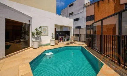 Cobertura com 4 suites à venda, 455 m² por r$ 10.850.000 - jardim paulista - são paulo/sp