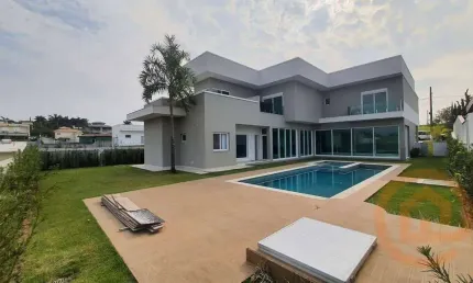Casa com 5 dormitórios à venda, 480 m² por r$ 3.500.000,00 - residencial dos lagos - itupeva/sp