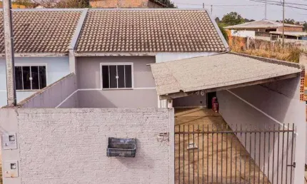 Casa com 2 dormitórios à venda, 55 m² por r$ 135.000,00 - uvaranas - ponta grossa/pr